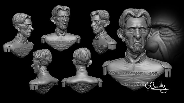 Colonelle-zbrush