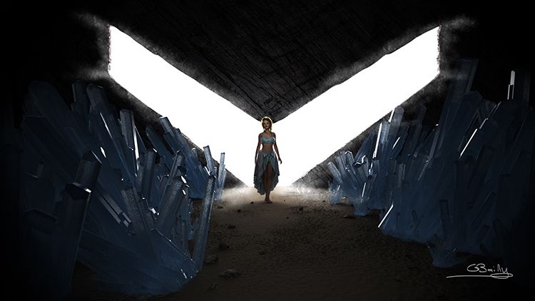 Caverne de glace